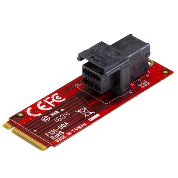 Startech.Com U.2 (Sff-8643) To M.2 Pci Express 3.0 X4 Host Adapter Card For 2.5” U.2 Nvme Ssd
