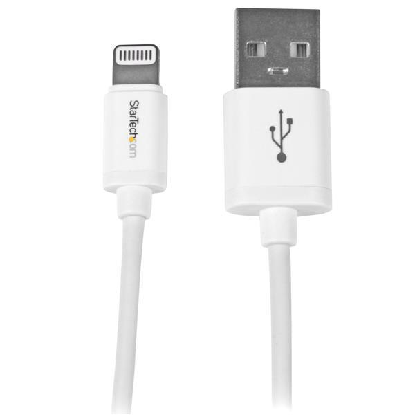 Startech.Com 1 M (3 Ft.) Usb To Lightning Cable - Iphone / Ipad / Ipod Charger Cable - High Speed Usblt1Mw