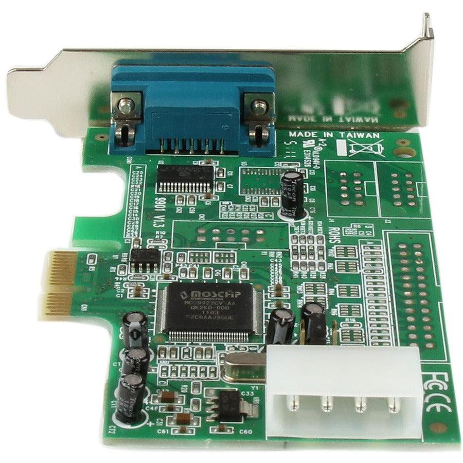 Startech.Com 1 Port Low Profile Native Rs232 Pci Express Serial Card With 16550 Uart