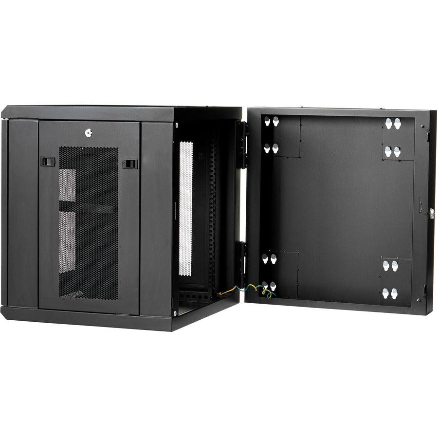Startech.Com 12U 19" Wall Mount Network Cabinet - 20" Deep 4 Post Hinged Locking It Computer