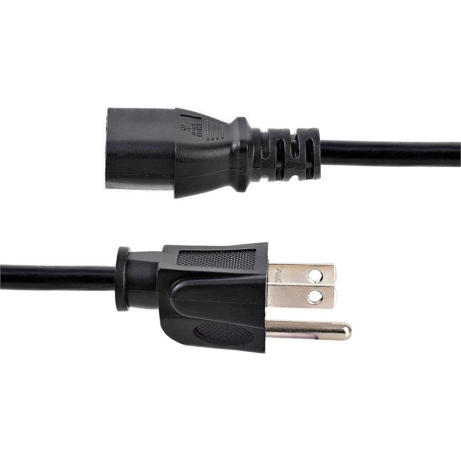 Startech.Com 15 Ft Standard Computer Power Cord - Nema5-15P To C13