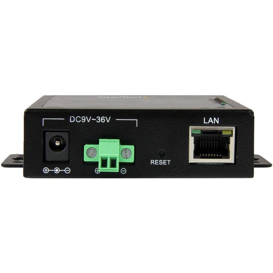 Startech.Com 2-Port Serial-To-Ip Ethernet Device Server - Rs232 - Metal And Mountable