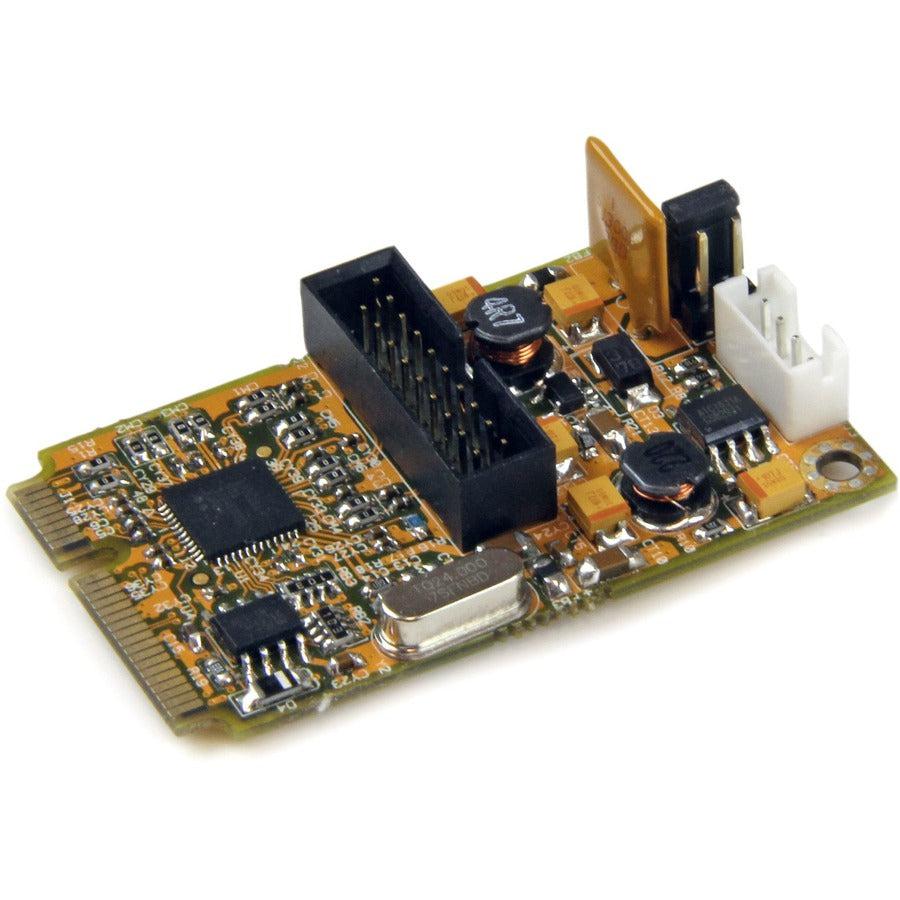 Startech.Com 2 Port Superspeed Mini Pci Express Usb 3.0 Adapter Card W/ Bracket Kit And Uasp Support