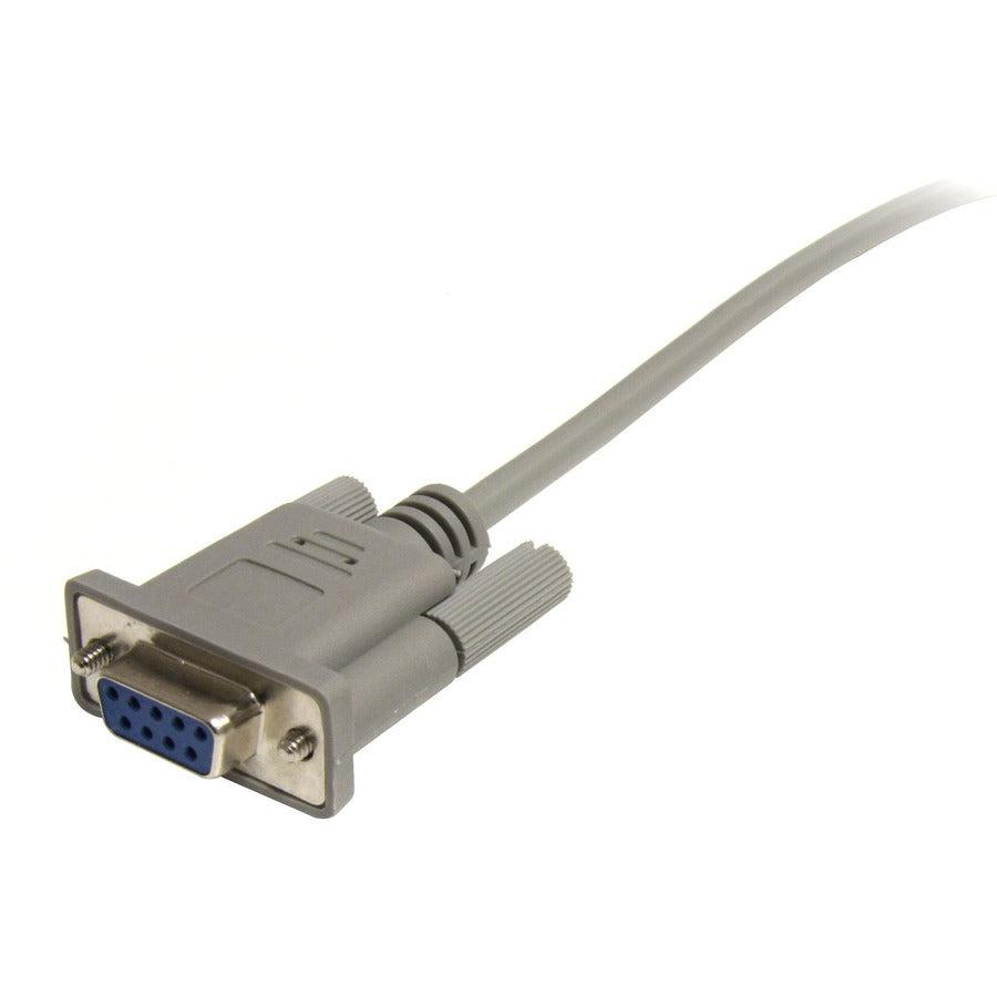 Startech.Com 25 Ft Cross Wired Db9 Serial Null Modem Cable - F/F