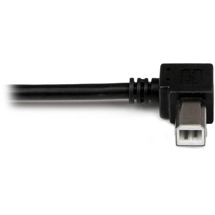Startech.Com 3M Usb 2.0 A To Left Angle B Cable - M/M