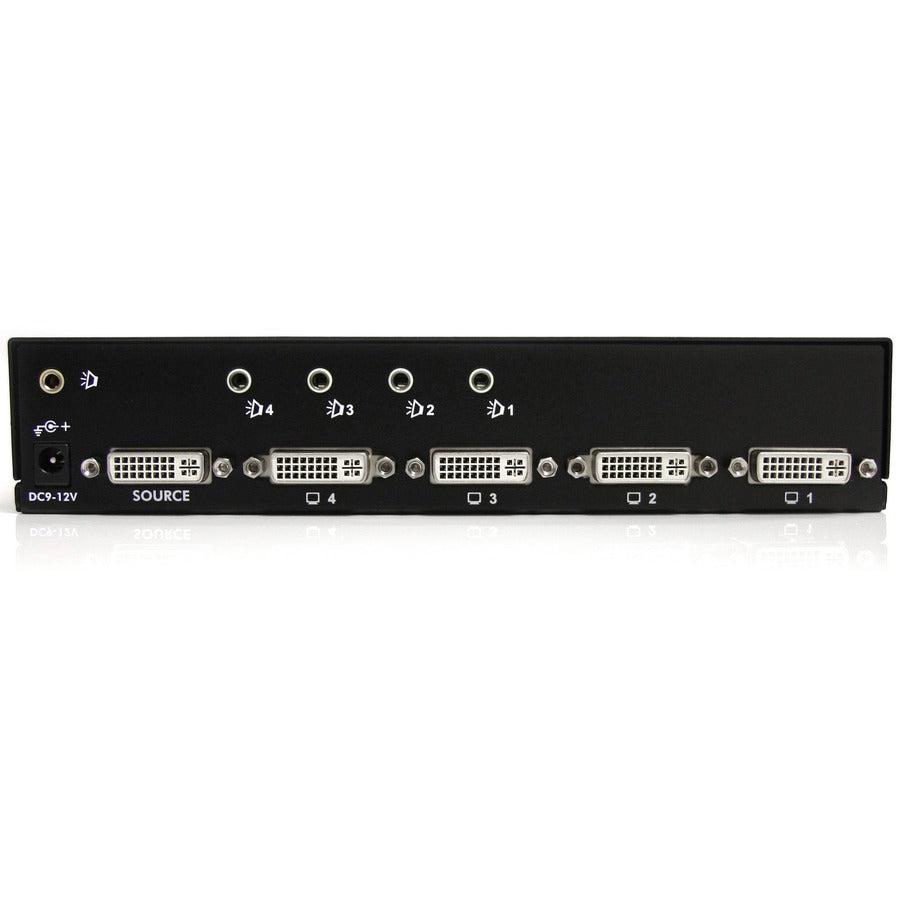Startech.Com 4 Port Dvi Video Splitter With Audio