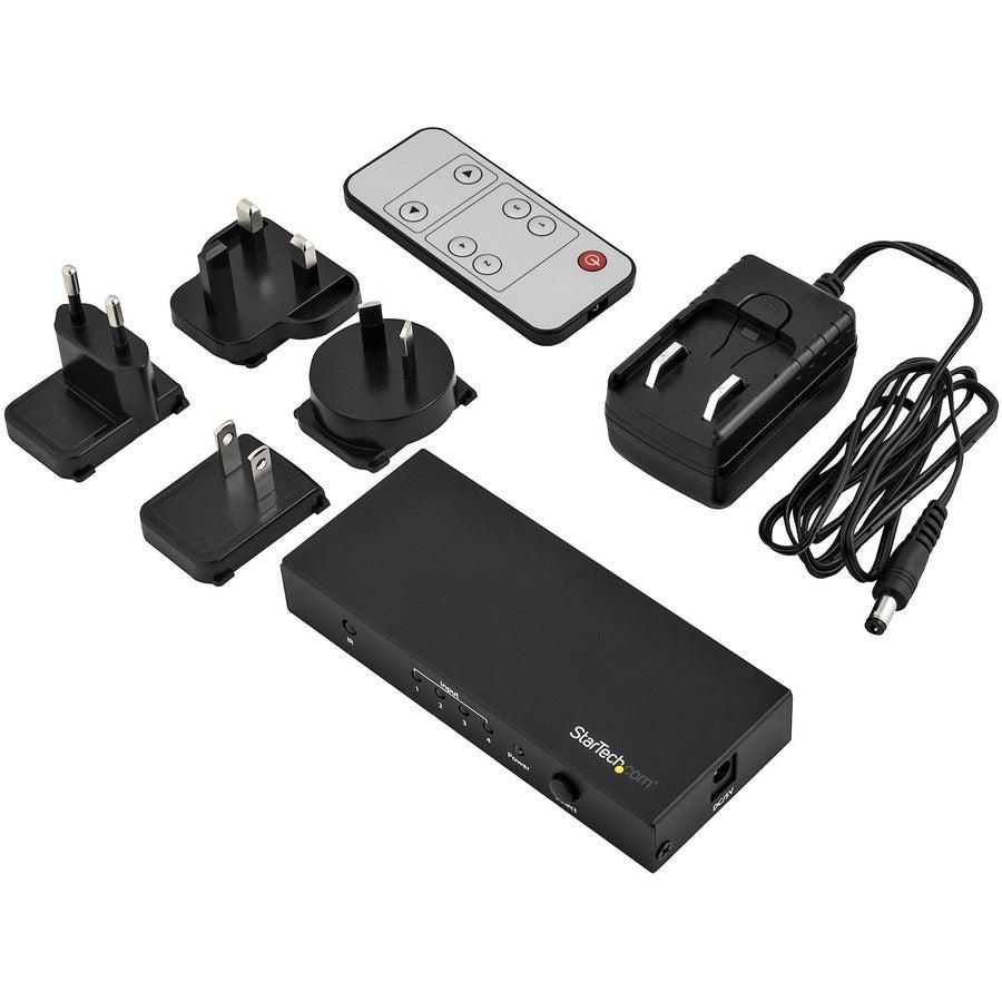 Startech.Com 4-Port Hdmi Automatic Switch - 4K 60Hz