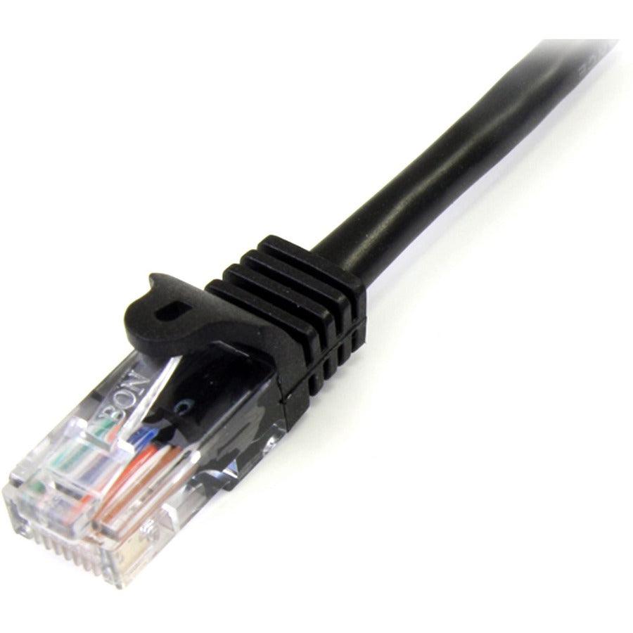 Startech.Com 45Patch100Bk Networking Cable Black 30.5 M Cat5E U/Utp (Utp)