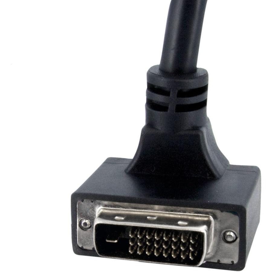 Startech.Com 6 Ft 90&Deg; Down Angled Dual Link Dvi-D Monitor Cable - M/M