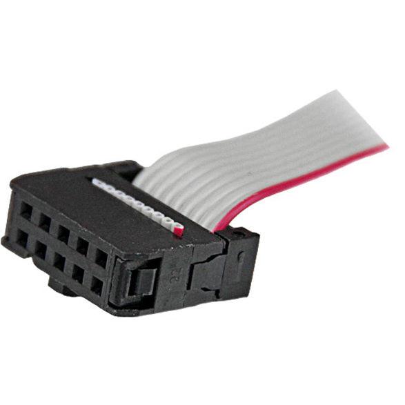 Startech.Com 9 Pin Serial Male To 10 Pin Motherboard Header Lp Slot Plate