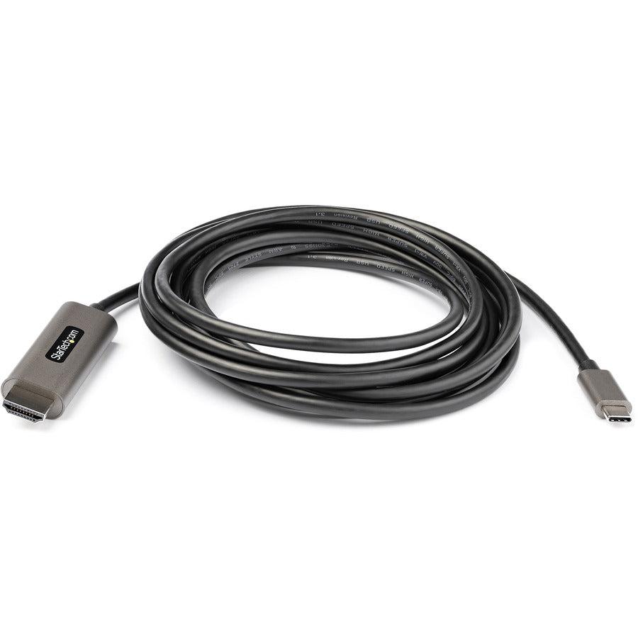 Startech.Com 9.8Ft (3M) Usb C To Hdmi Cable 4K 60Hz W/Hdr10 - Ultra Hd Usb Type-C To 4K Hdmi 2.0B