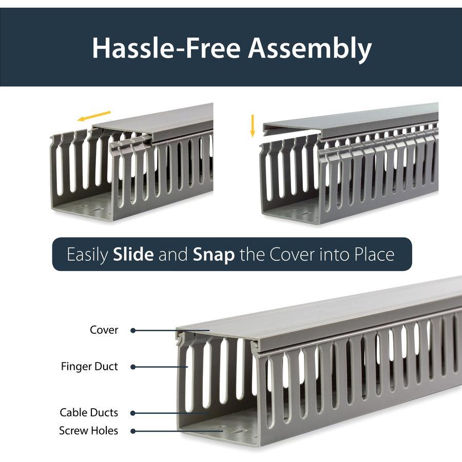 Startech.Com Ad3X3 Cable Protector White