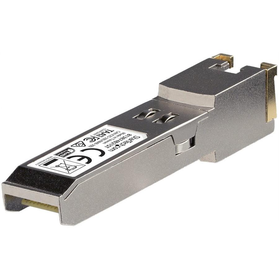 Startech.Com Hpe 813874-B21 Compatible Sfp+ Module - 10Gbase-T - Sfp To Rj45 Cat6/Cat5E - 10Ge