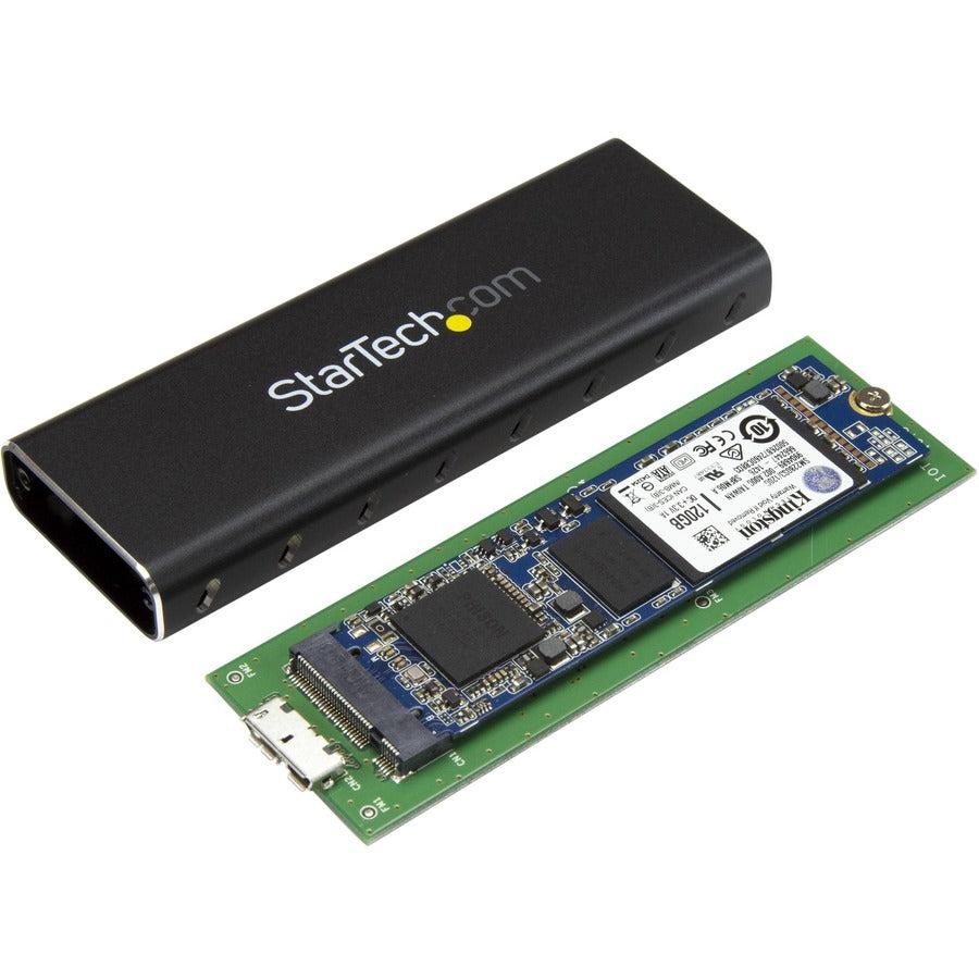 Startech.Com M.2 Ssd Enclosure For M.2 Sata Ssds - Usb 3.0 (5Gbps) With Uasp