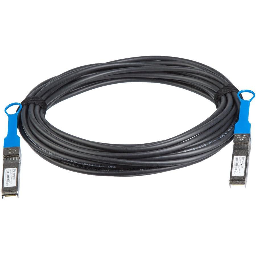 Startech.Com Msa Uncoded Compatible 10M 10G Sfp+ To Sfp+ Direct Attach Breakout Cable Twinax - 10