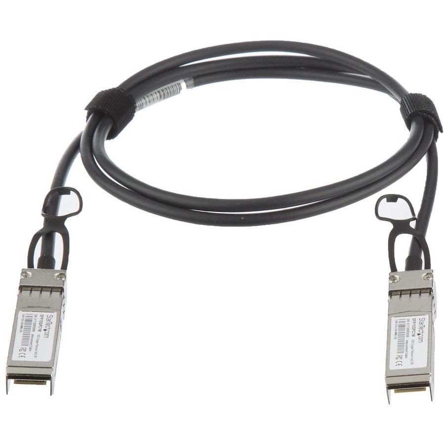 Startech.Com Msa Uncoded Compatible 1M 10G Sfp+ To Sfp+ Direct Attach Breakout Cable Twinax - 10 Gbe
