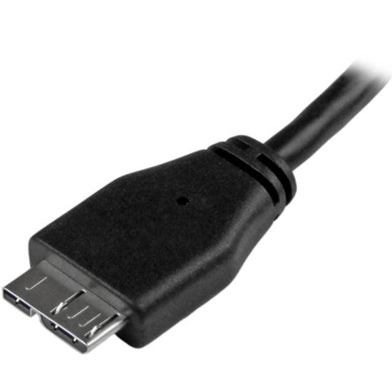 Startech.Com Slim Micro Usb 3.0 Cable - M/M - 0.5M (20In)
