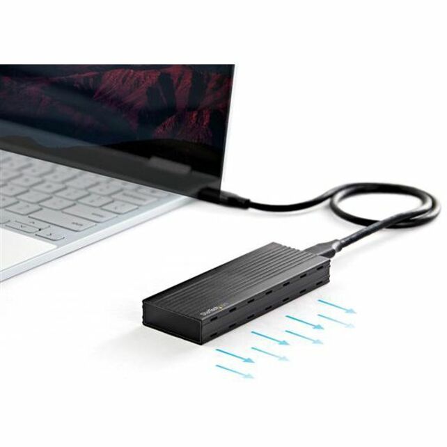 Startech.Com Usb-C 10Gbps To M.2 Nvme Ssd Enclosure - Portable External M.2 Ngff Pcie Aluminum