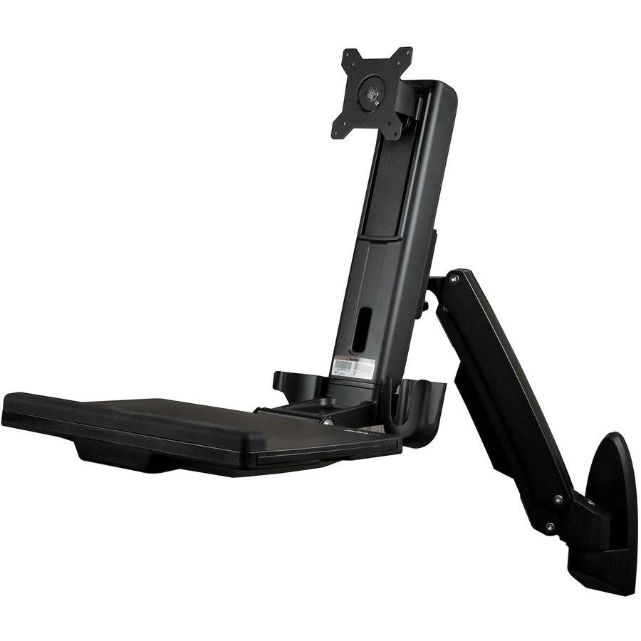 Startech.Com Wall-Mounted Sit-Stand Desk - Single Monitor