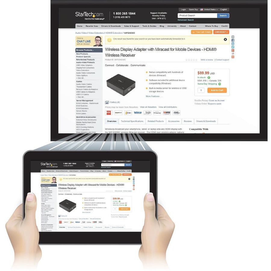 Startech.Com Wireless Display Adapter With Hdmi - 1080P
