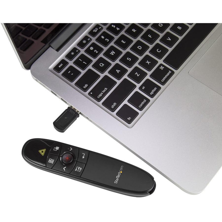 Startech.Com Wireless Presentation Remote With Red Laser Pointer - 90 Ft. (27 M)