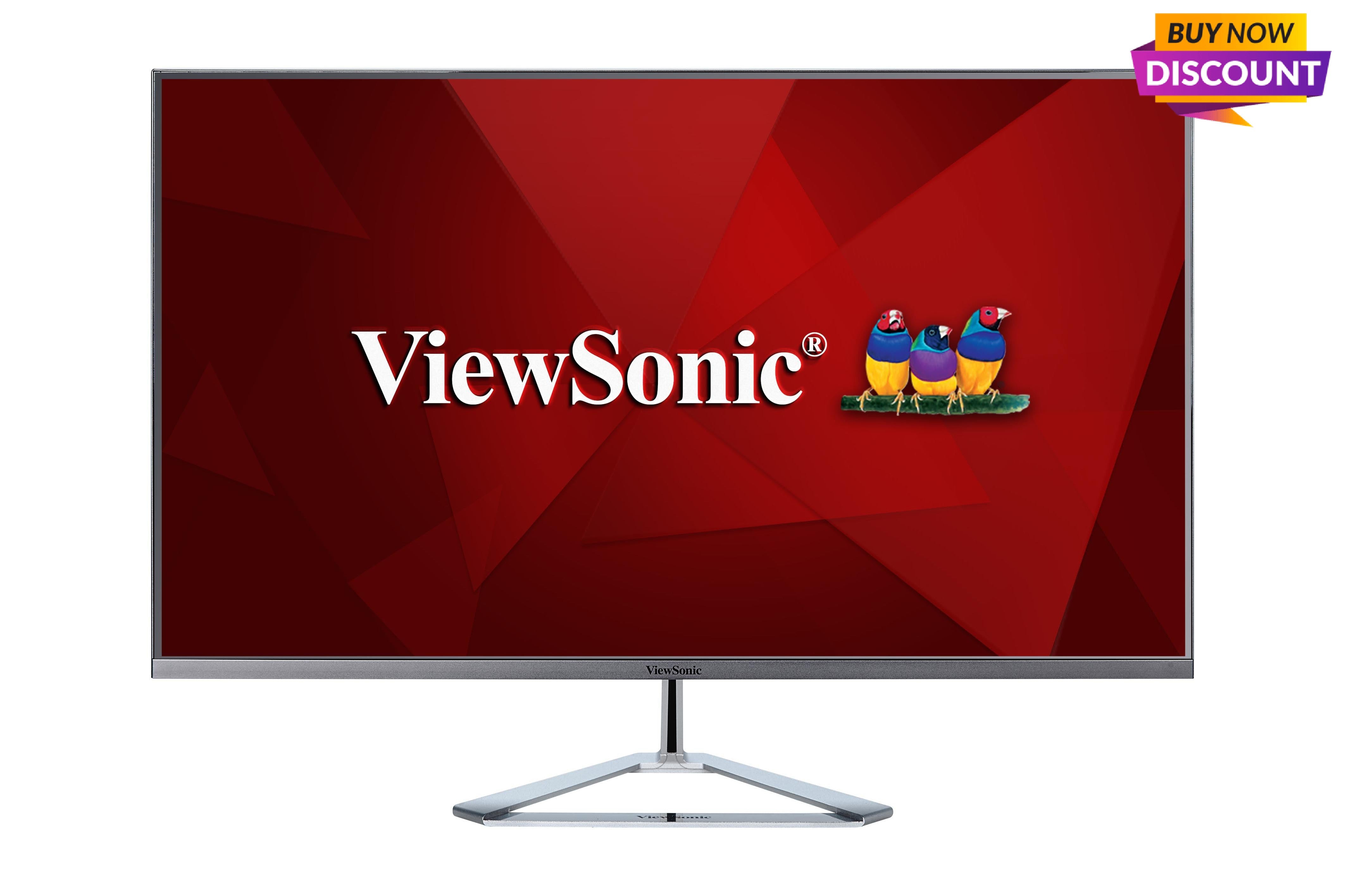 SuperClear IPS Entertainment Monitor - 32 Inch Full HD Frameless Bezel | Tecisoft VX3276-MHD