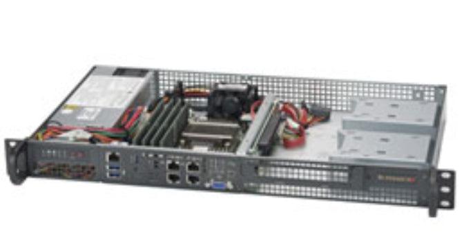 Supermicro 5018D-Fn4T Bga 1667 Rack (1U) Black, Silver