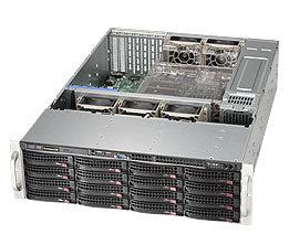 Supermicro 836Be1C-R1K03B Rack Black 1000 W