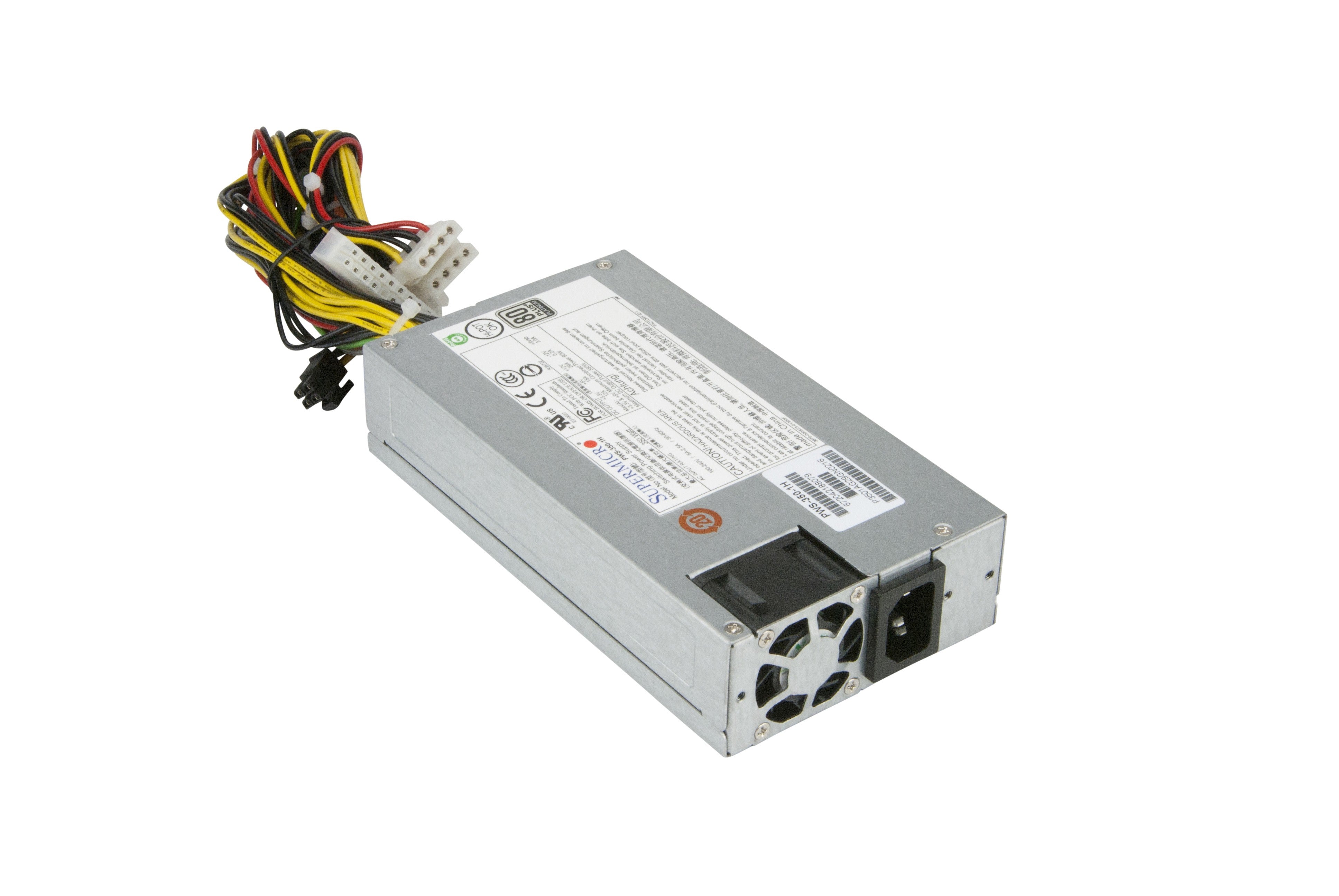 Supermicro Pws-350-1H Power Supply Unit 350 W 24-Pin Atx 1U Grey
