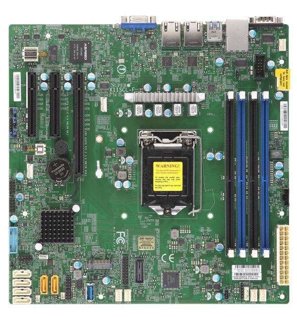 Supermicro X11Scl-F Intel C242 Lga 1151 (Socket H4) Micro Atx