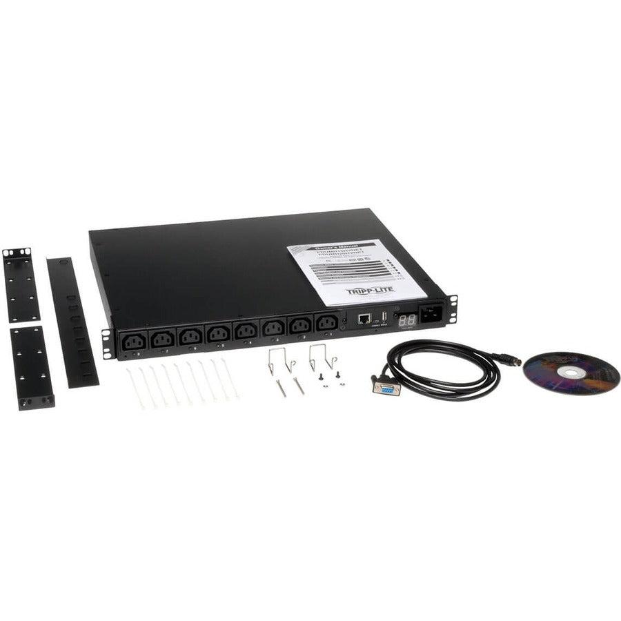 Switched Power Distribution Unit - 2.5kW Single-Phase Rack PDU | Eaton Tripp Lite PDUMH15HVNET