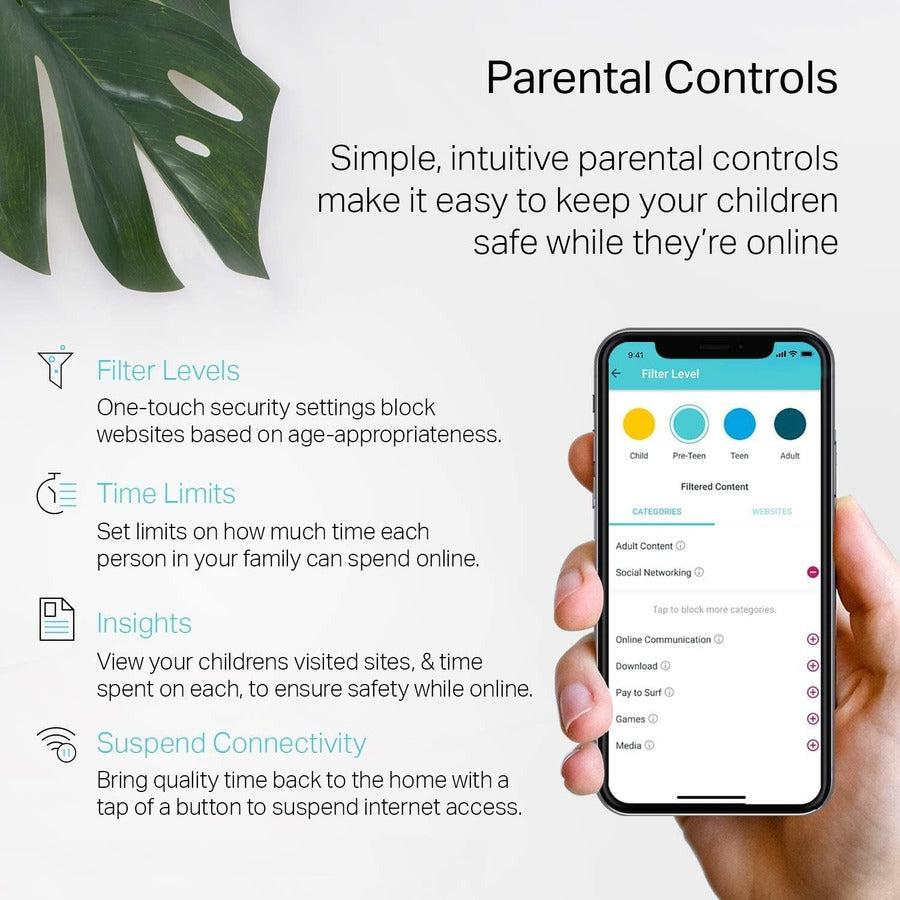 TP-Link Deco S4 (3-pack) - Wi-Fi 5 IEEE 802.11ac Ethernet Wireless Router DECO S4(3-PACK)