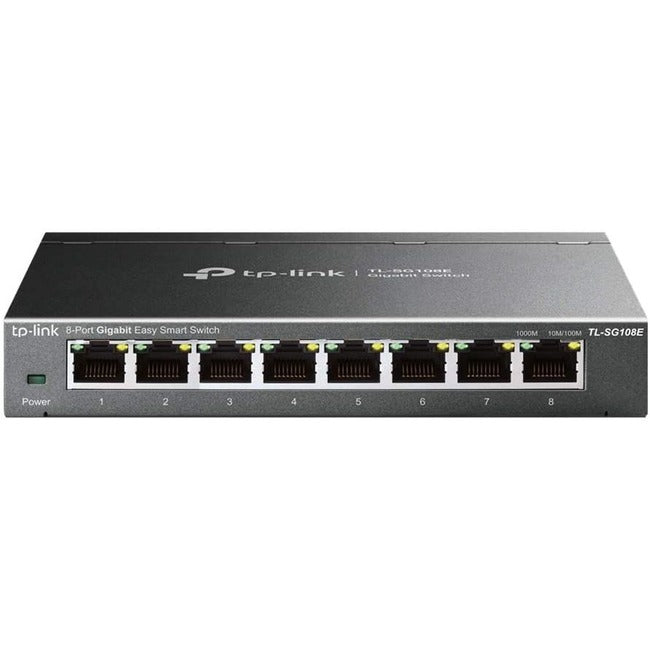 TP-Link TL-SG108E 8-Port Gigabit Easy Smart Switch - Desktop Switch | TecISoft