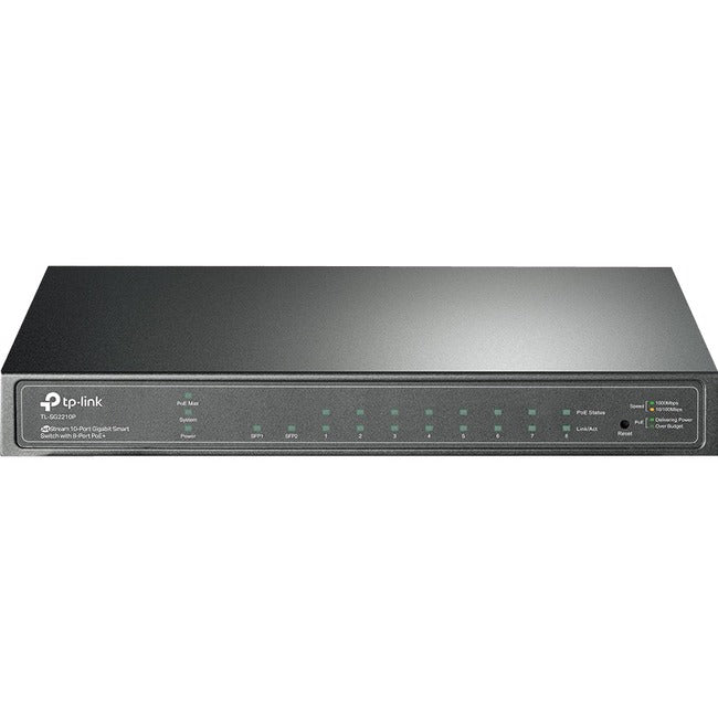 TP-Link TL-SG2210P - JetStream 8-Port Gigabit Smart PoE+ Switch with 2 SFP Slots TL-SG2210P_V3