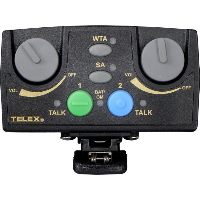 Telex Narrow Band UHF Two-Channel Binaural Wireless Synthesized Portable Beltpack TR-82N-H5