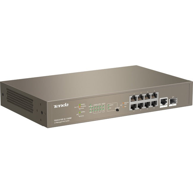 Tenda L3 Managed PoE Switch TEG5310P-8-150W
