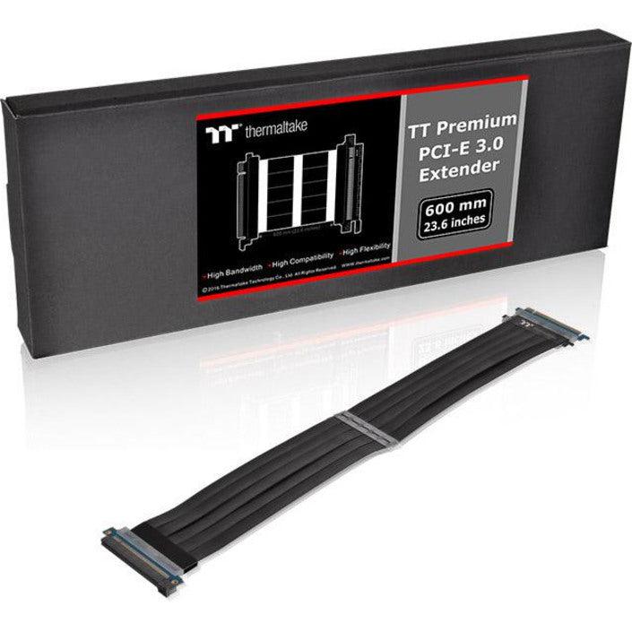 Thermaltake Ac-050-Co1Otn-C1 Tt Premium Pci-E X16 3.0 Extender Riser Cable 600Mm Black