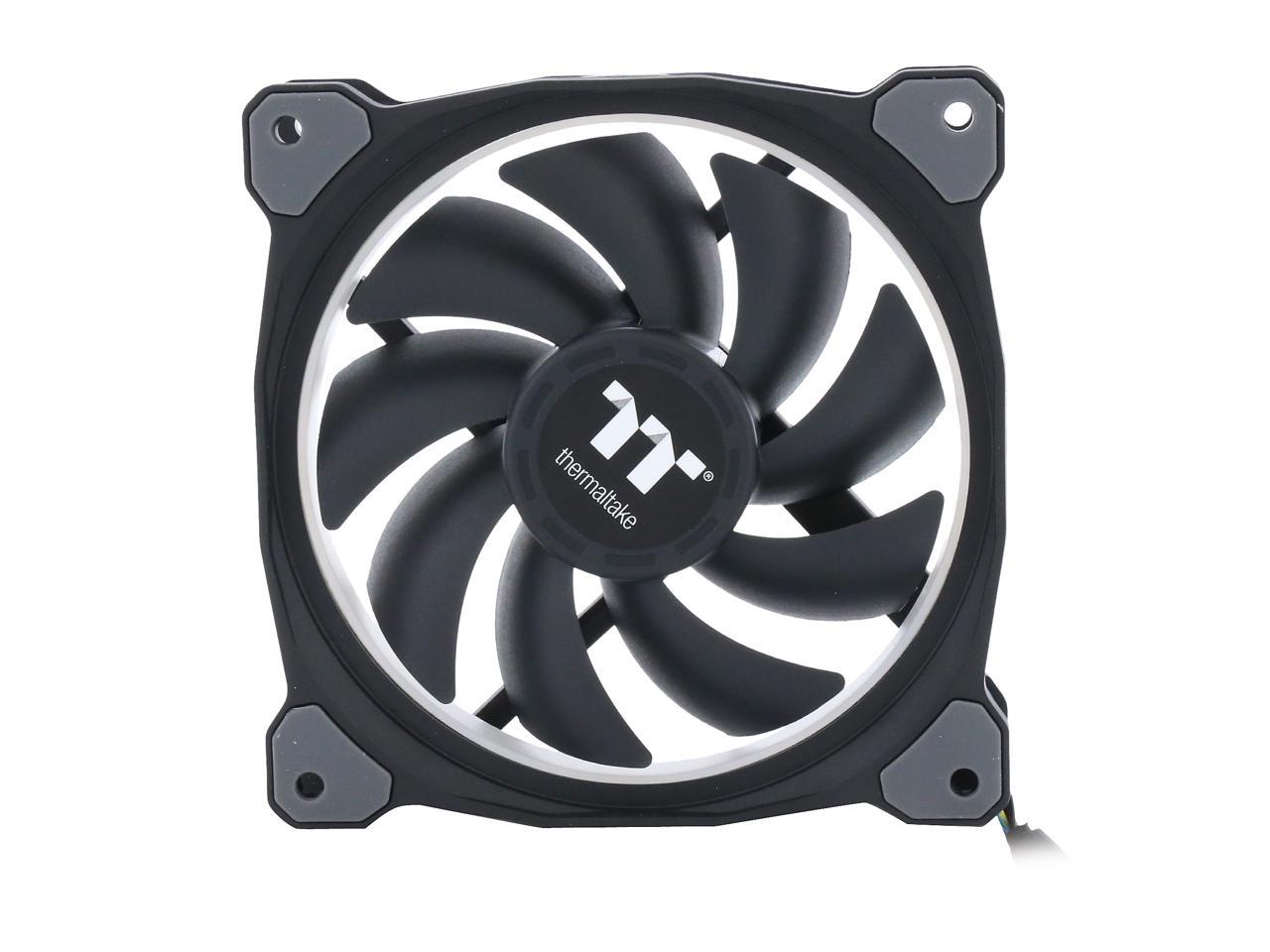 Thermaltake Cl-F059-Pl12Sw-A Riing Plus 12 Led Rgb Radiator Fan Tt Premium Edition (Single Fan Pack)