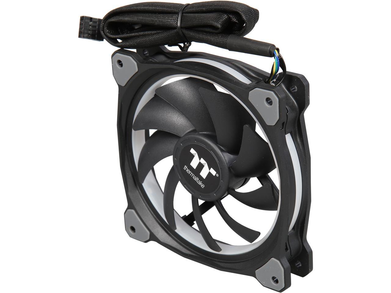 Thermaltake Cl-F059-Pl12Sw-A Riing Plus 12 Led Rgb Radiator Fan Tt Premium Edition (Single Fan Pack)