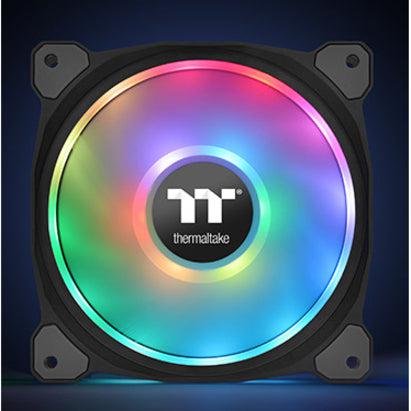 Thermaltake Riing Duo 14 Led Rgb Radiator Fan Tt Premium Edition (3-Fan Pack) Cl-F078-Pl14Sw-A 140Mm Rgb Led Case Fan