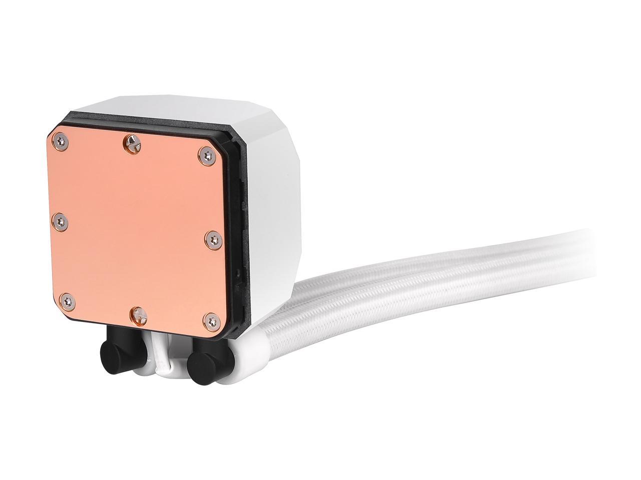 Thermaltake Th240 Argb Snow Edition Amd/Intel Lga1200 Ready All-In-One Liquid Cooling System 240Mm