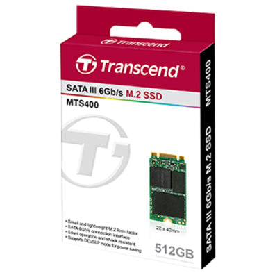 Transcend MTS400 64 GB Solid State Drive - M.2 Internal - SATA (SATA/600) TS64GMTS400