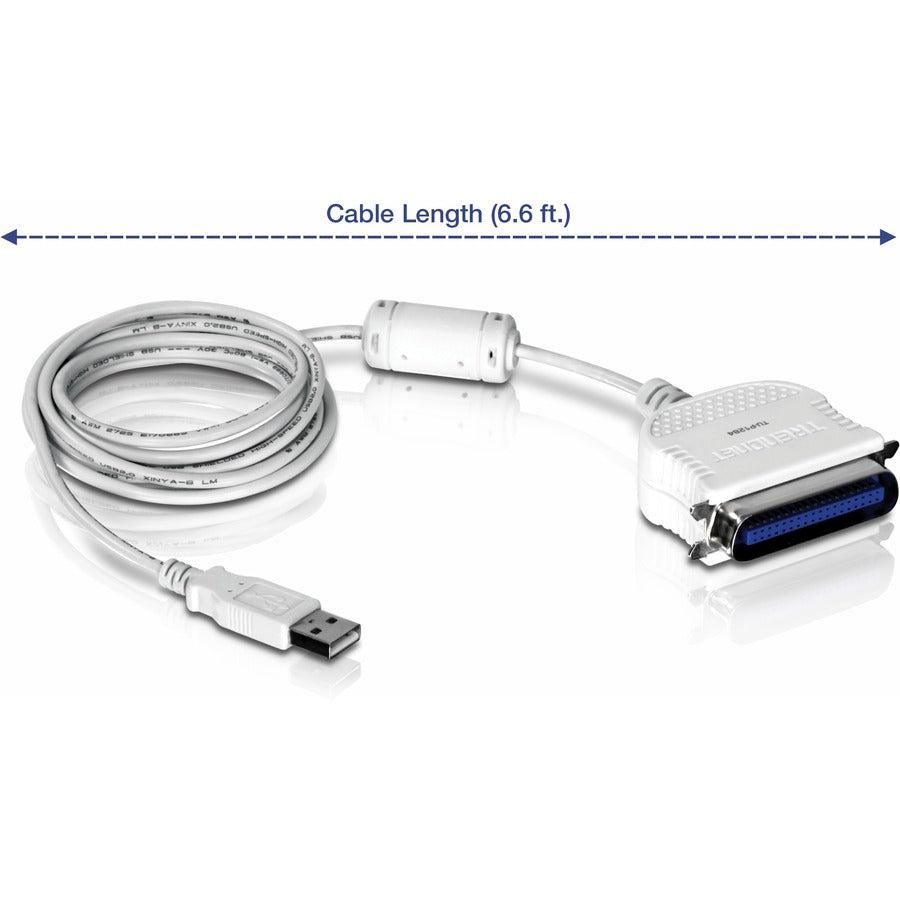 Trendnet Tu-P1284 Printer Cable 2 M Blue
