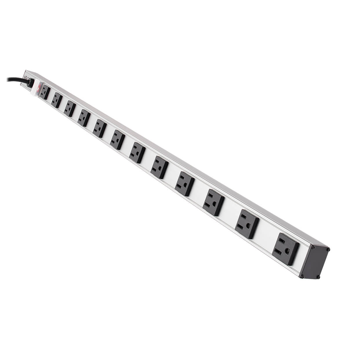 Tripp Lite 12-Outlet Vertical Power Strip, 120V, 15A, 15-Ft. Cord, 5-15P, 36 In.