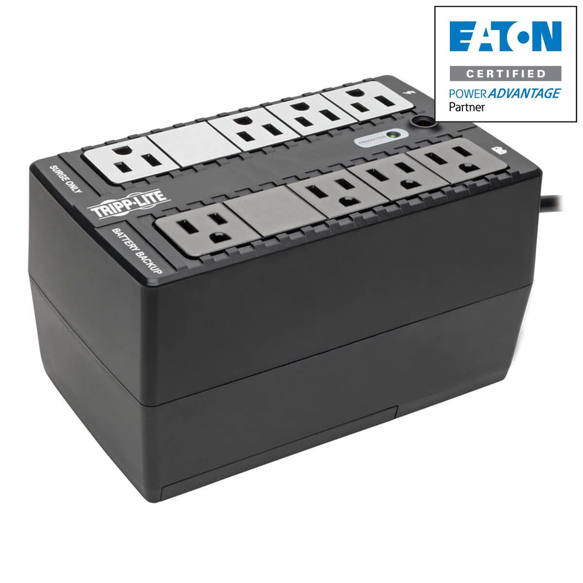 Tripp Lite 120V 500Va 260W Standby Ups, 8 Outlets (Nema 5-15R), 5-15P Plug, 5 Ft. Cord, Desktop/Wall Mount