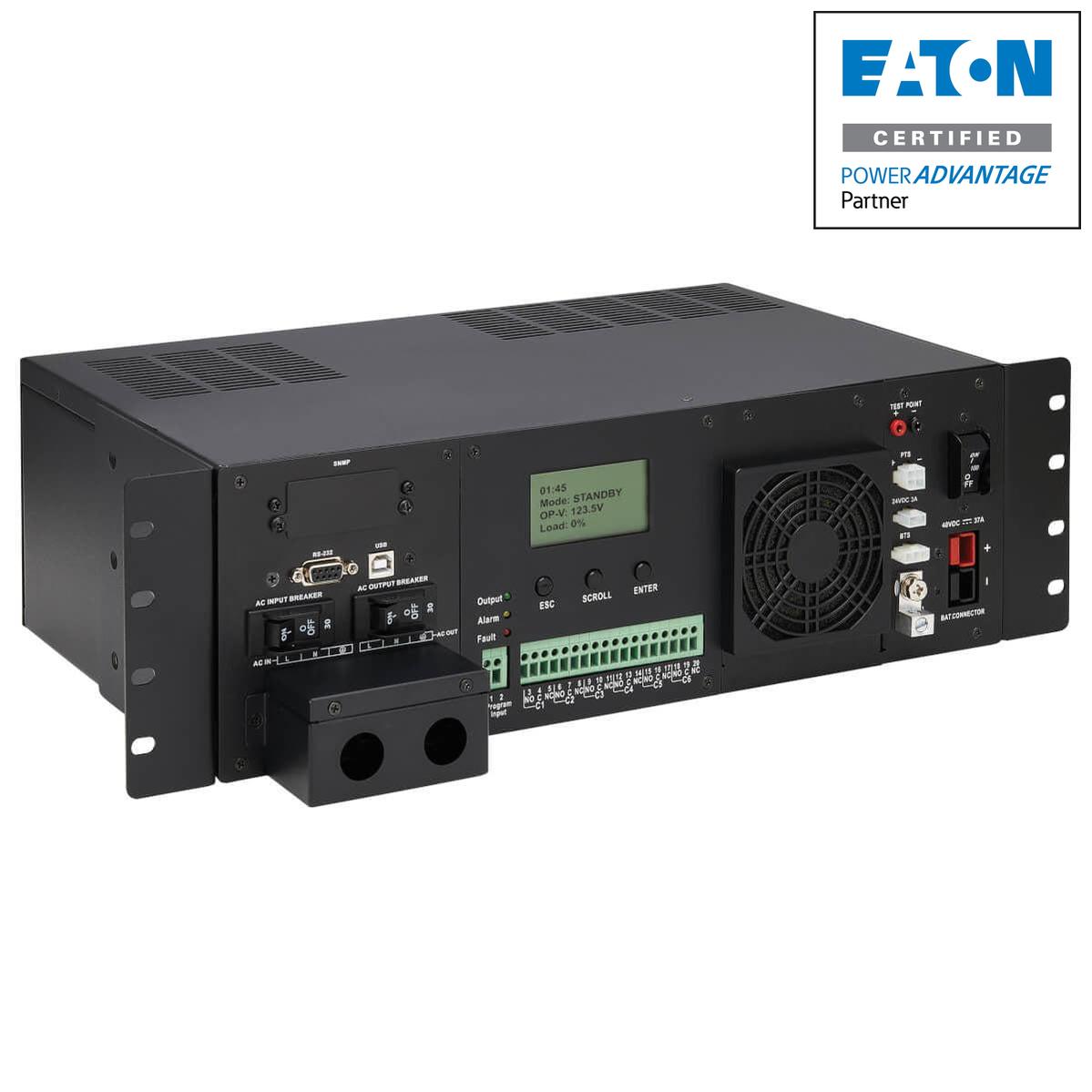 Tripp Lite 120Vac 24Vdc 1500Va 1200W Extreme Temperature Network Ups For Industrial And Traffic Networks, 3U, Hardwire