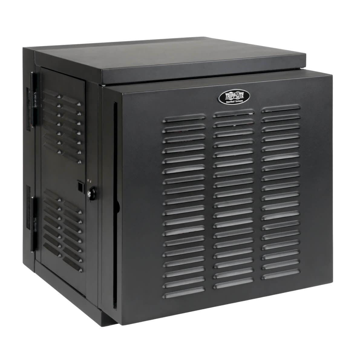 Tripp Lite 12U Smartrack Nema 12 Wall-Mount Rack Enclosure Cabinet For Harsh Environments, Switch-Depth, Hinged Back