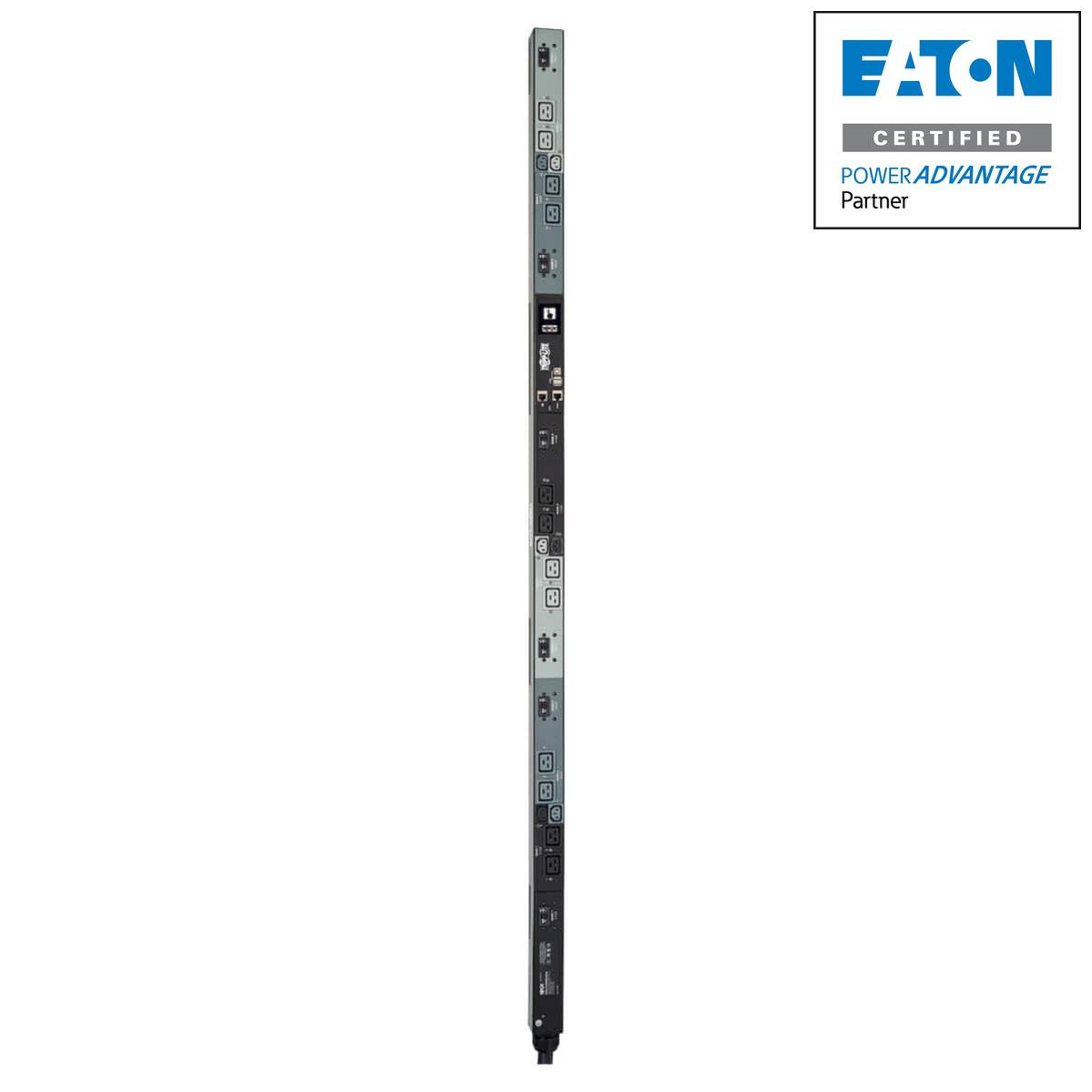 Tripp Lite 14.4Kw 3-Phase Switched Pdu - 6 C13 & 12 C19 Outlets, Hubbell 50A Cs8365C, 0U, Outlet Monitoring, Taa