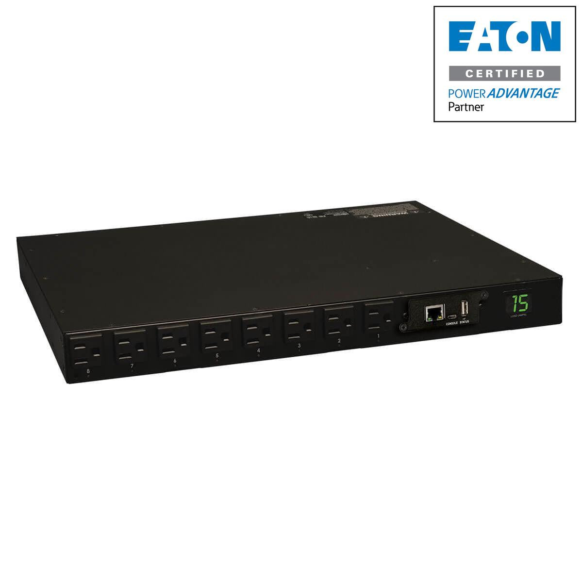 Tripp Lite 1.4Kw Single-Phase Switched Pdu, 120V Outlets (16 5-15R), 5-15P, 100-127V Input, 12Ft Cord, 1U Rack-Mount