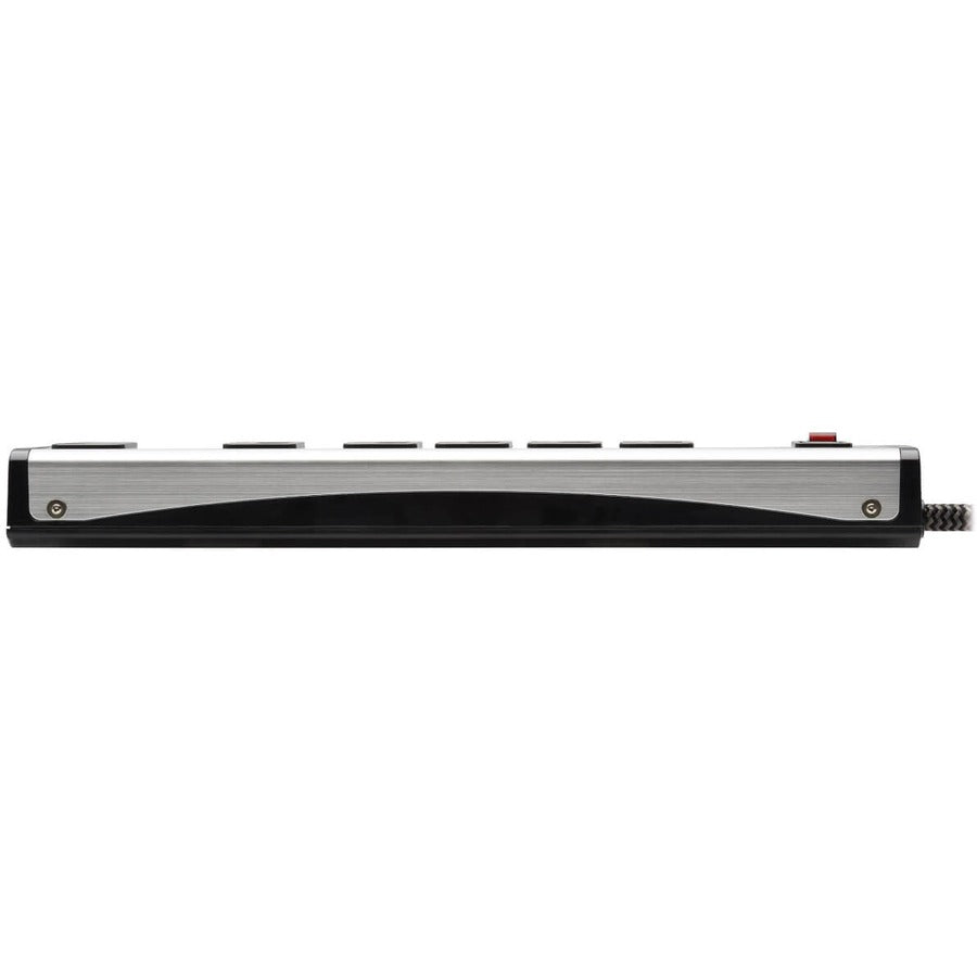 Tripp Lite 5-Outlet Surge Protector With 1 Usb-A And 1 Usb-C (3.9A Shared) - 6 Ft. Cord, 2100 Joules, Metal Housing